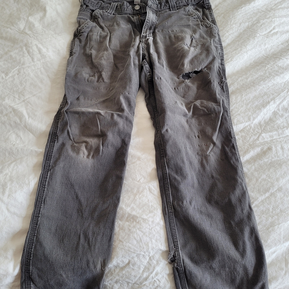 Carhartt Gray Workwear Chinos